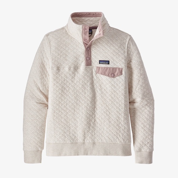 Patagonia Sweaters - Patagonia Cotton Quilt Snap T Pullover Sweater